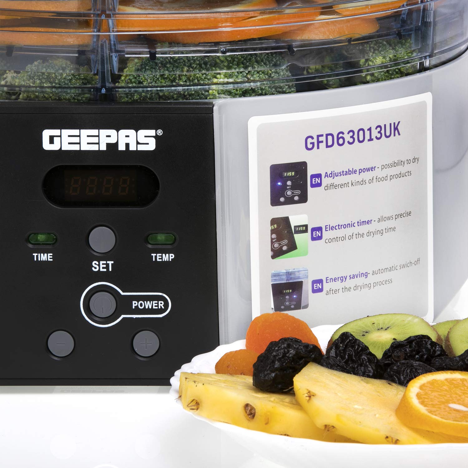 Geepas Digital Food Dehydrator Geepas Digital Food Dehydrator
